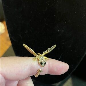 Gold Dragon Adjustable Ring